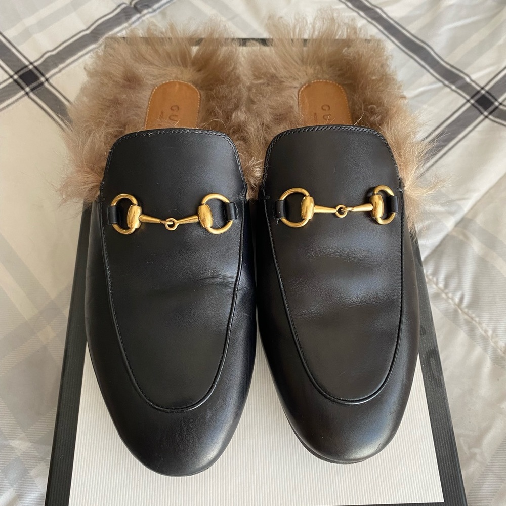 GUCCI Princetown Mules